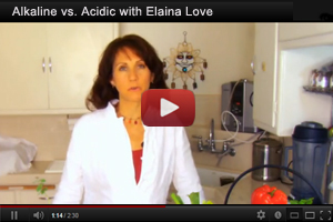 Click Here for Video Information on Acidic vs. Alkalinic foods.